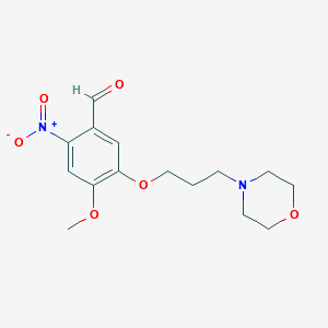 Gefitinib Impurity 35 structure, CAS 861453-12-5