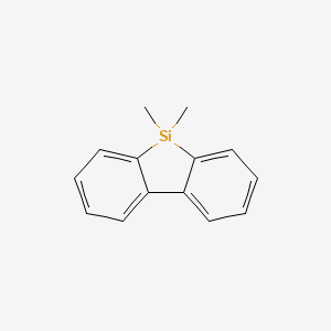 9,9-Dimethyl-9-silafluorene structure, CAS 13688-68-1