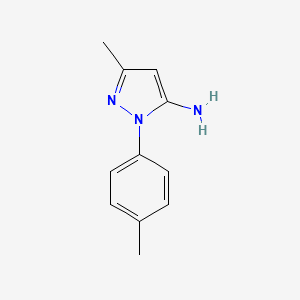 5-AMINO-3-METHYL-1-P-TOLYLPYRAZOLE structure, CAS 62535-60-8