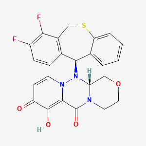 Baloxavir structure, CAS 1985605-59-1