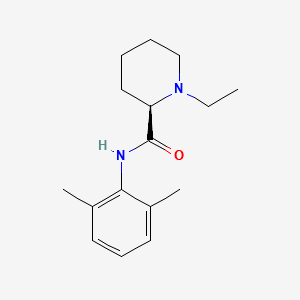 Ropivacaine-ET-R structure, CAS 98626-60-9