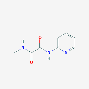 TenoxicaM IMpurity D (N-Methyl-N'-(2-pyridyl)oxaMide) structure, CAS 52781-01-8