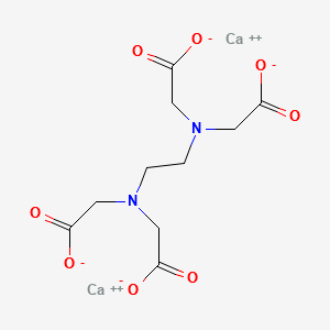 ETHYLENEDIAMINETETRAACETIC ACID DICALCIUM SALT structure, CAS 19709-85-4