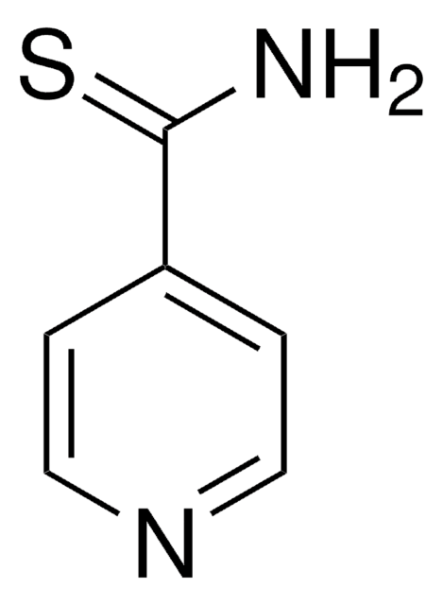THIOISONICOTINAMIDE structure, CAS 2196-13-6