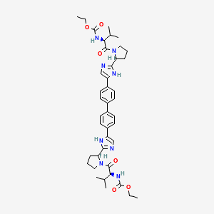 Daclatasvir Impurity E structure, CAS 1009113-58-9