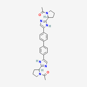 Daclatasvir Impurity 7 structure, CAS 1447744-93-5