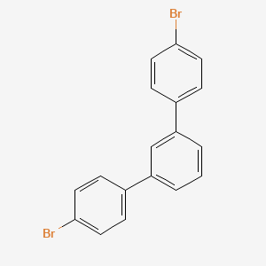 4,4"-dibroMo-1,1':3',1"-terphenyl structure, CAS 83909-22-2