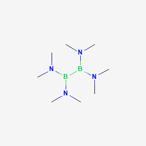 TETRAKIS(DIMETHYLAMINO)DIBORON structure, CAS 1630-79-1
