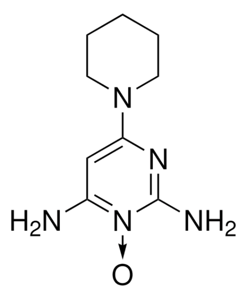 Minoxidil structure, CAS 149934-16-7