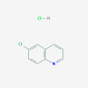 6-Chloroquinoline HCl structure, CAS 55377-25-8