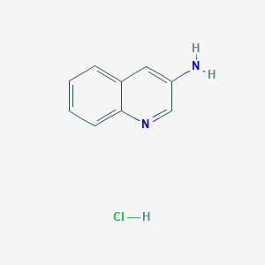 3-AMinoquinoline hydrochloride structure, CAS 65259-40-7