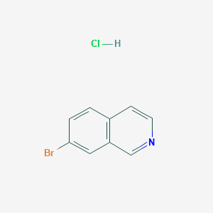 7-BroMoisoquinoline hydrochloride structure, CAS 223671-91-8