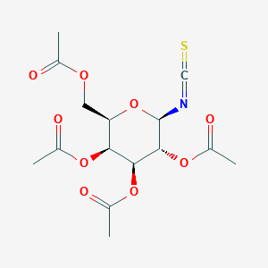 2,3,4,6-Tetra-O-acetyl-β-D-galactopyranosyl isothiocyanate structure, CAS 41135-18-6