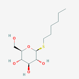 Hexylb-D-thioglucopyranoside structure, CAS 85618-19-5