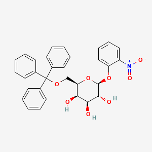 2-Nitrophenyl6-O-trityl-b-D-galactopyranoside structure, CAS 114102-89-5