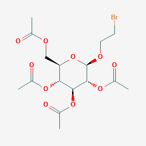 2’-Bromoethyl 2,3,4,6-Tetra-O-acetyl--D-glucopyranoside structure, CAS 16977-78-9