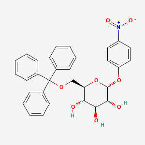 4-Nitrophenyl6-O-trityl-a-D-glucopyranoside structure, CAS 655246-35-8