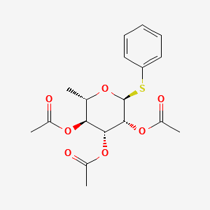 Phenyl2,3,4-tri-O-acetyl-a-L-thiorhamnopyranoside structure, CAS 181136-65-2
