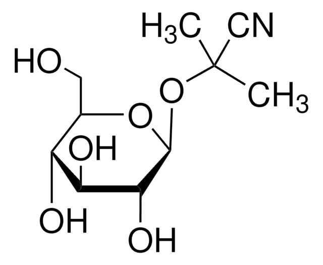 LINAMARIN structure, CAS 554-35-8