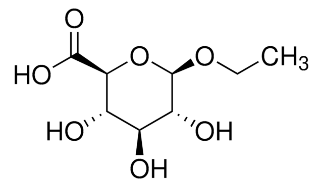 ETHYL B-D-GLUCURONIDE structure, CAS 17685-04-0