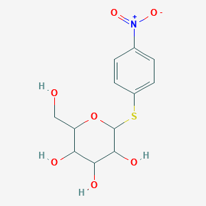 P-NITROPHENYL-THIO-BETA-D-*GLUCOPYRANOSI DE structure, CAS 2788-56-9
