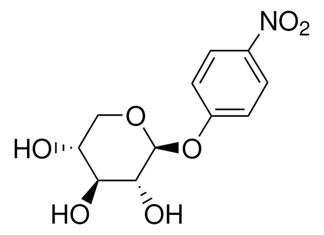 4-NITROPHENYL-BETA-D-XYLOPYRANOSIDE structure, CAS 2001-96-9