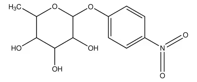 P-NITROPHENYL 6-DEOXY-ALPHA-L-MANNOPYRANOSIDE structure, CAS 18918-31-5