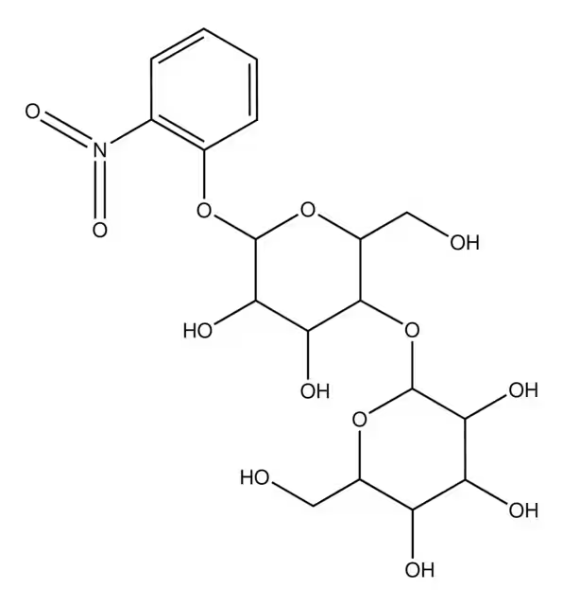 O-NITROPHENYL BETA-D-CELLOBIOSIDE structure, CAS 70867-33-3