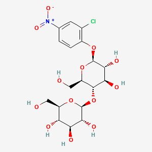 2-CHLORO-4-NITROPHENYL-BETA-D-CELLOBIOSIDE structure, CAS 135743-28-1