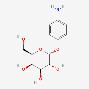 4-AMINOPHENYL-ALPHA-D-GLUCOPYRANOSIDE structure, CAS 31302-52-0