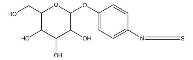 4-Isothiocyanatophenyl α-D-mannopyranoside structure, CAS 96345-79-8