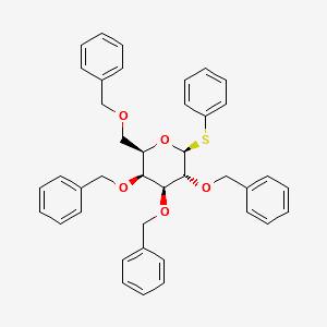 Phenyl2,3,4,6-tetra-O-benzyl-b-D-thiogalactopyranoside structure, CAS 74801-29-9