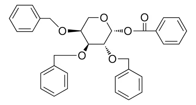 2,3,4-TRI-O-BENZYL-L-RHAMNOPYRANOSE structure, CAS 210426-02-1