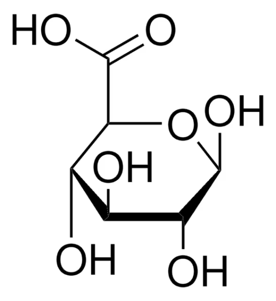 D-(+)Glucuronic acid structure, CAS 18968-14-4