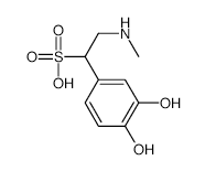 (+/-)-EPINEPHRINE SULFONIC ACID structure, CAS 26405-77-6