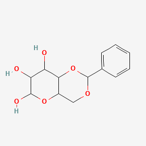 benzylidene glucose structure, CAS 25152-90-3