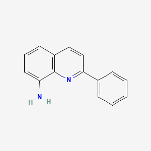 2-Phenyl-8-aMinoquinoline structure, CAS 116529-78-3