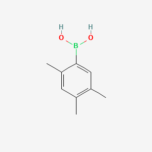 2,4,5-TRIMETHYLPHENYLBORONIC ACID structure, CAS 352534-80-6