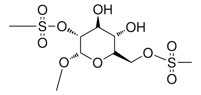Methyl alpha-D-glucopyranoside 2,6-bis(4-methylbenzenesulfonate) structure, CAS 54497-89-1