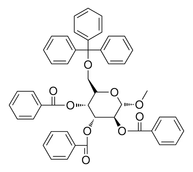 Methyl 6-O-benzoyl-a-D-galactopyranoside structure, CAS 42927-28-6