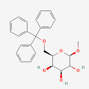 METHYL-6-O-TRIPHENYLMETHYL-BETA-D-GALACTOPYRANOSIDE structure, CAS 35780-80-4