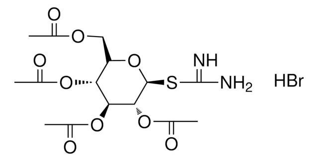 2-(2,3,4,6-TETRA-O-ACETYL-BETA-D-GLUCOPYRANOSYL)-2-THIOPSEUDOUREA HYDROBROMIDE structure, CAS 40591-65-9