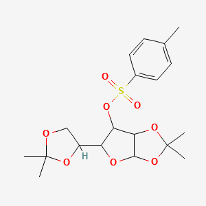 1,2:5,6-Di-O-isopropylidene-3-O-toluenesulfonyl-alpha-D-glucofuranose, NSC 14163 structure, CAS 3253-75-6