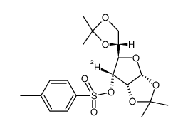 3-tosyl: 1,2:5,6-Di-O-isopropylidene-3-O -tosyl-a-D-allofuranose structure, CAS 30923-27-4