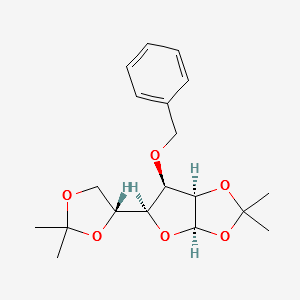 3-O-Benzyl-1,2:5,6-di-O-isopropylidene -a-D-gulofuranose structure, CAS 23885-38-3