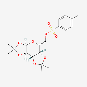 1,2:3,4-DI-O-ISOPROPYLIDENE-6-O-P-TOLYLSULFONYL-ALPHA-D-GALACTOSE structure, CAS 4478-43-7