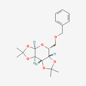 6-O-Benzyl-1,2:3,4-di-Oisopropylidene -a-D-galactopyranose structure, CAS 35526-05-7