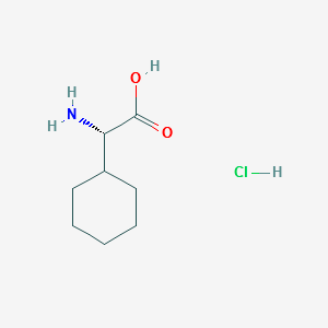 (S)-alpha-Aminocyclohexaneacetic acid hydrochloride structure, CAS 191611-20-8