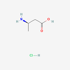 (R)-HOMO-BETA-ALANINE HYDROCHLORIDE structure, CAS 58610-42-7