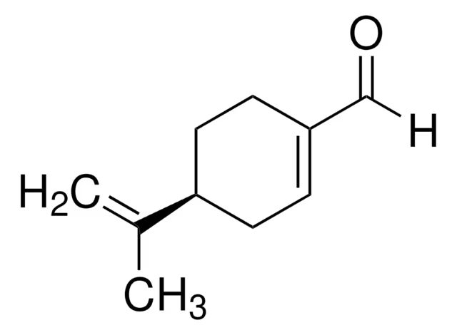 (-)-PERILLALDEHYDE structure, CAS 2111-75-3